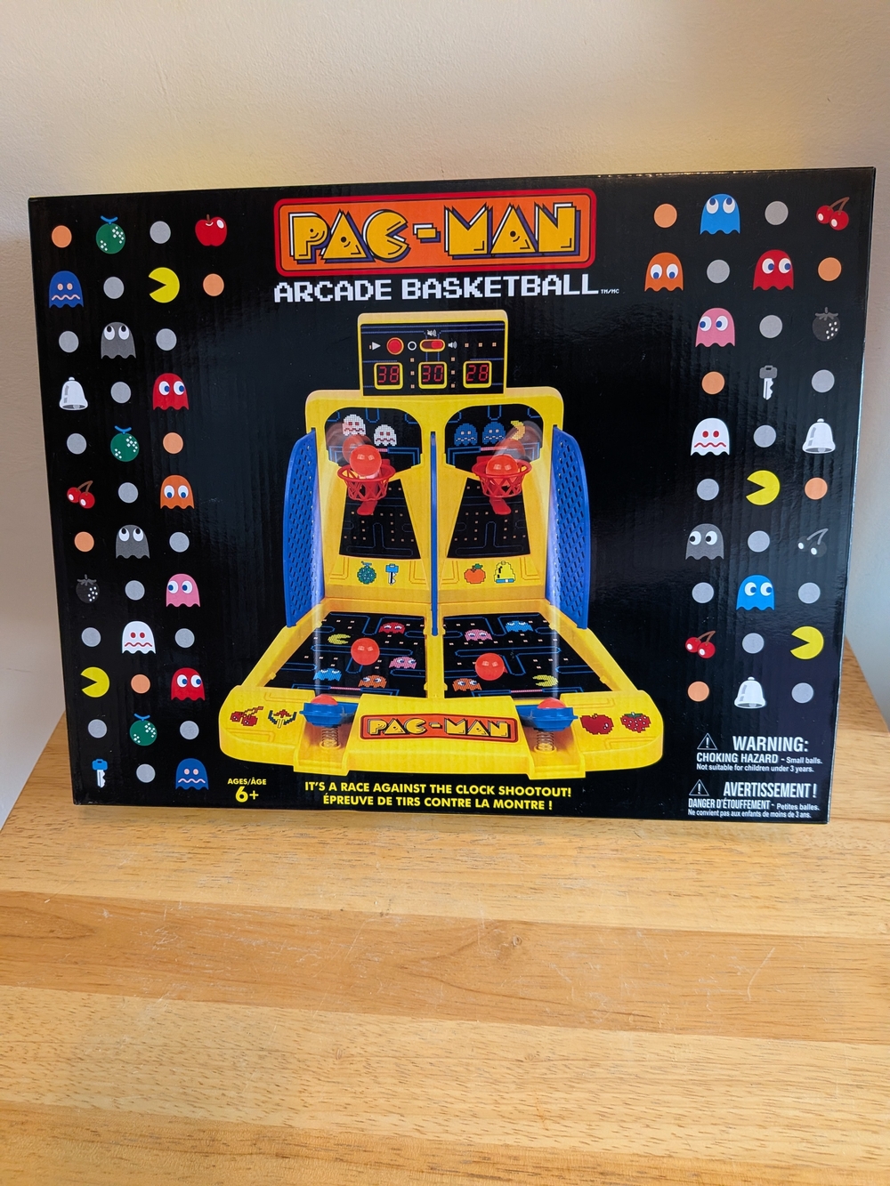 Arcade Basketball Game - Yellow